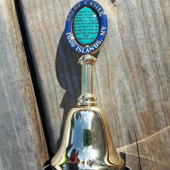 Vintage Boldt Castle Ornament Bell Cloche - Picture 4 of 5